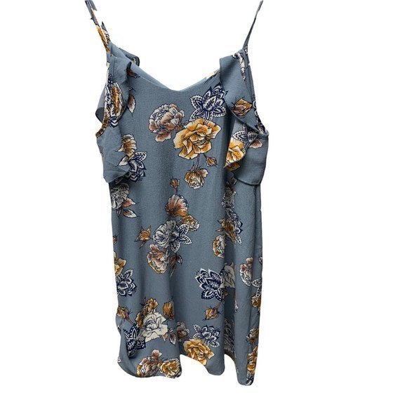 4/$20 Peppermint Blouse Top Shirt Womens M Floral Boho Hippie Retro Coquette - Picture 2 of 6